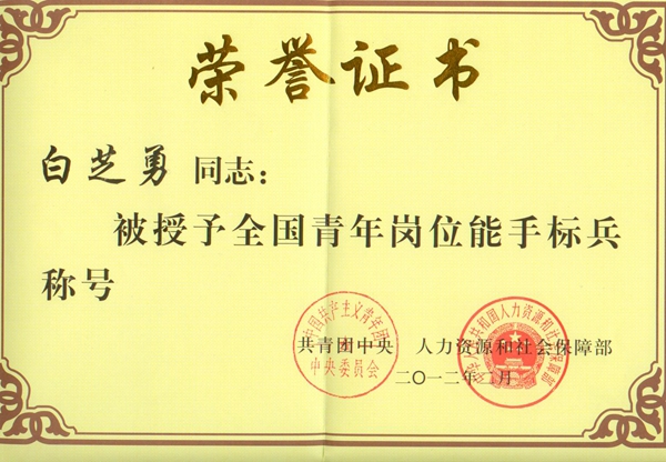 白芝勇被授予全国青年岗位能手标兵称号_副本.jpg