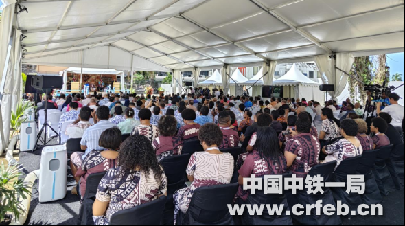 打造苏瓦新地标 中铁一局斐济FHL大厦盛...