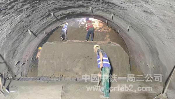 区间正线初支施工