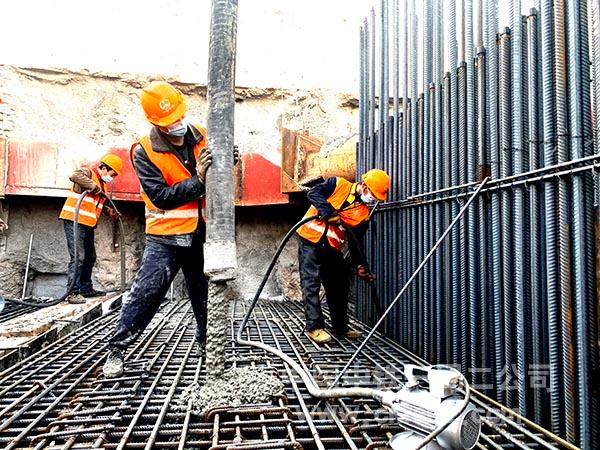 承台浇筑 承台浇筑