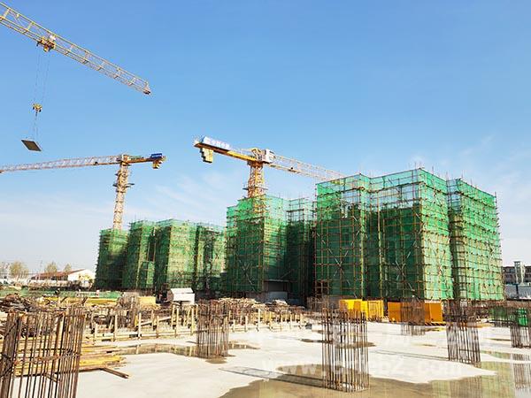 15、16号楼已完成地上三层施工 15、16号楼已完成地上三层施工