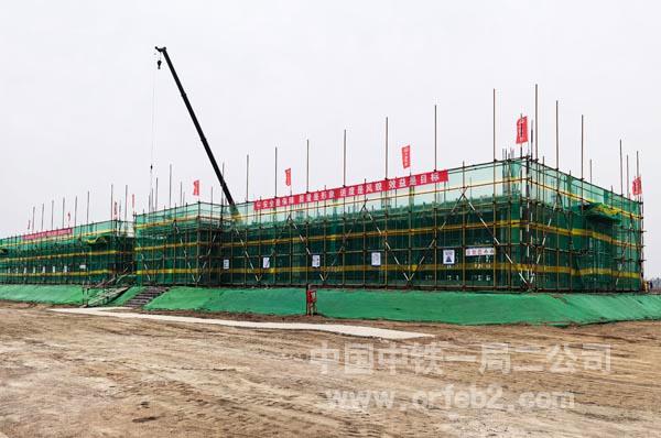 小山子房建主体工程一层施工 小山子房建主体工程一层施工