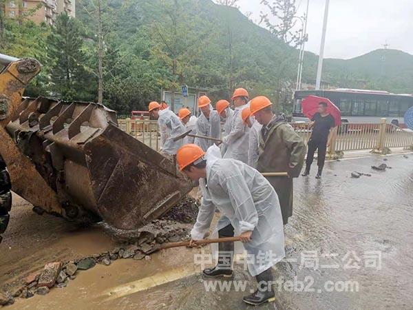 抢险现场 抢险现场