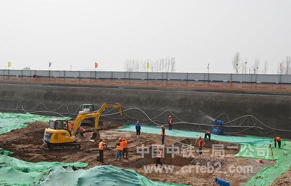 10号楼下柱墩、集水坑及电梯井基础开挖