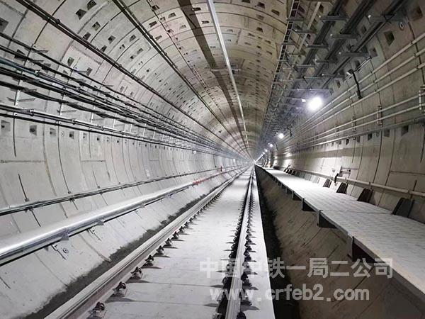 中铁一局建设沈阳地铁四号线四（1）标项目-观泉路站至北大营站区间