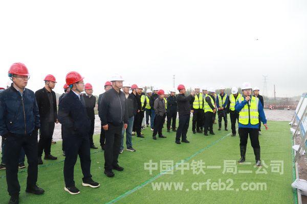 诸城西站路基观摩现场