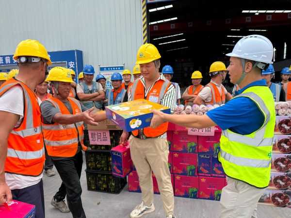 慰问现场 慰问现场