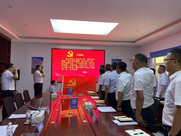 4、重温入党誓词 4、重温入党誓词