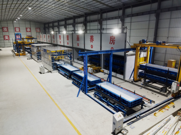 2-6、混凝土护栏自动生产线